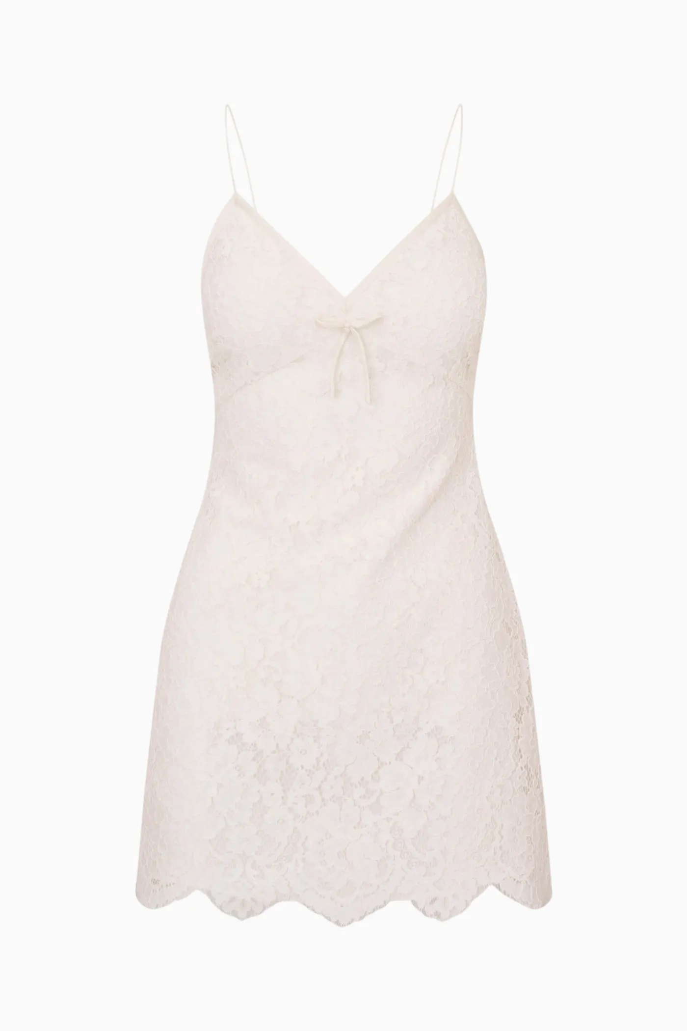 Petaline Lace Mini Dress