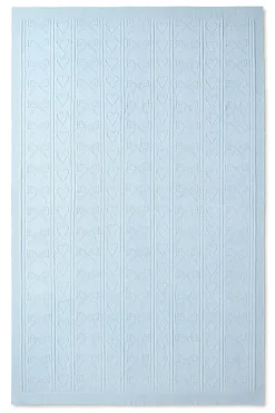Pointelle Throw Blanket