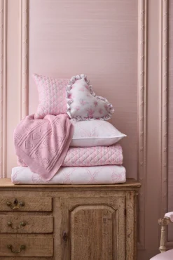 Pointelle Throw Blanket