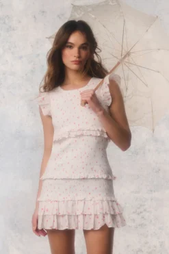 Re-Edition Aveline Cotton Mini Dress