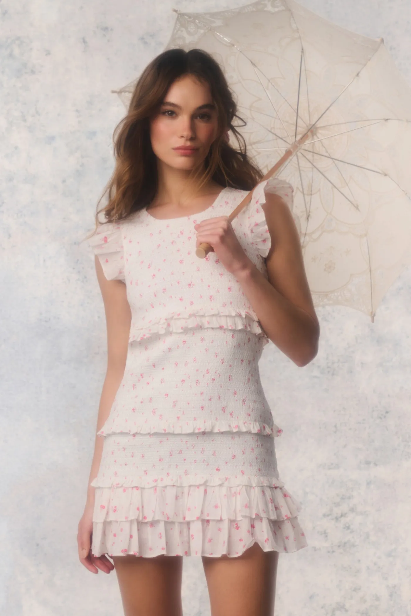 Re-Edition Aveline Cotton Mini Dress
