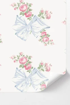 Rosa Beaux Pastel Blue Peel + Stick Wallpaper
