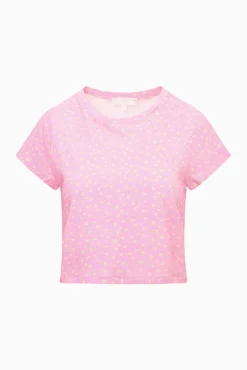 Rubin Ditsy Floral Cropped Tee