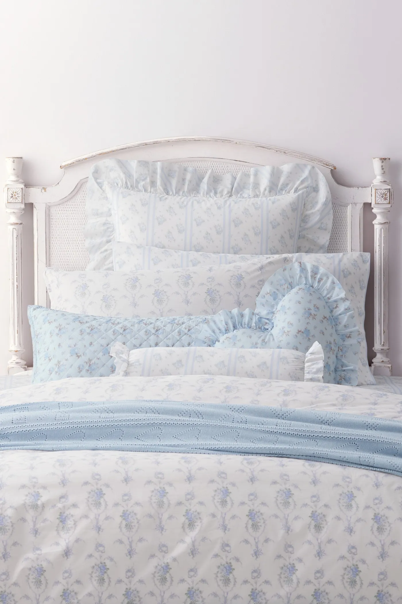 Ruffle Bolster Pillow