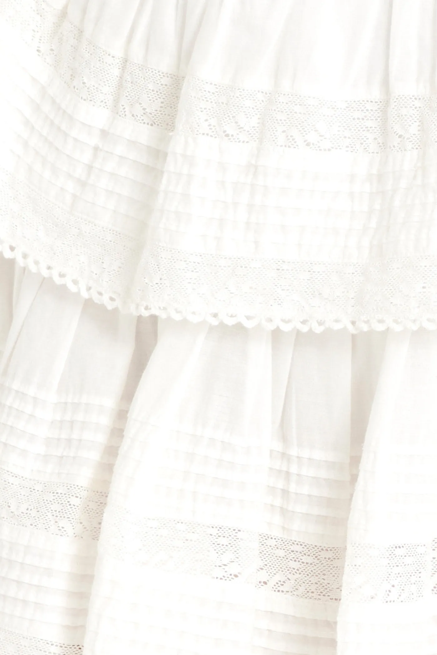 Ruffle Mini Heritage Skirt