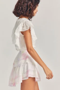 Ruffle Mini Heritage Skirt