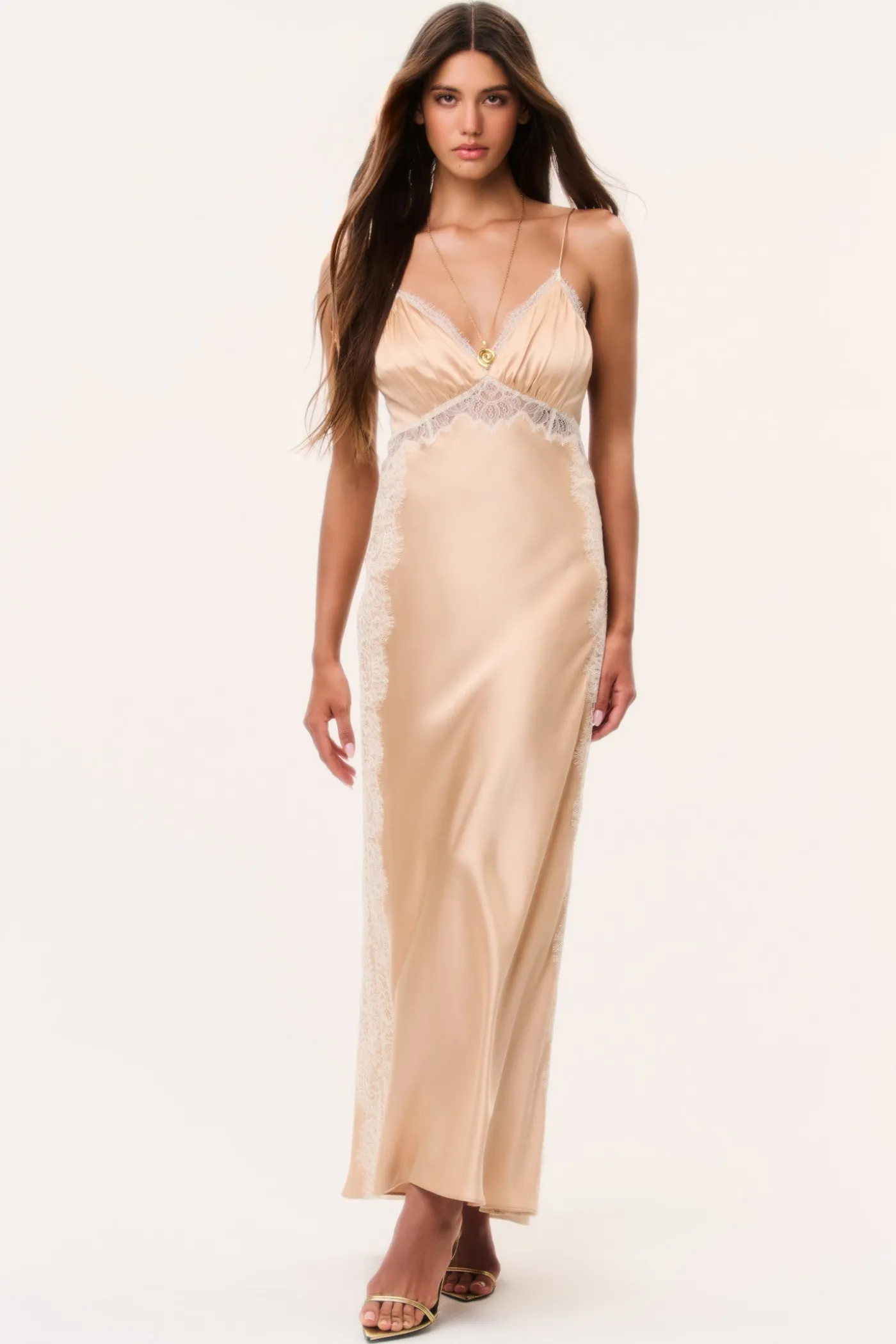 Shia Silk-Blend Maxi Dress