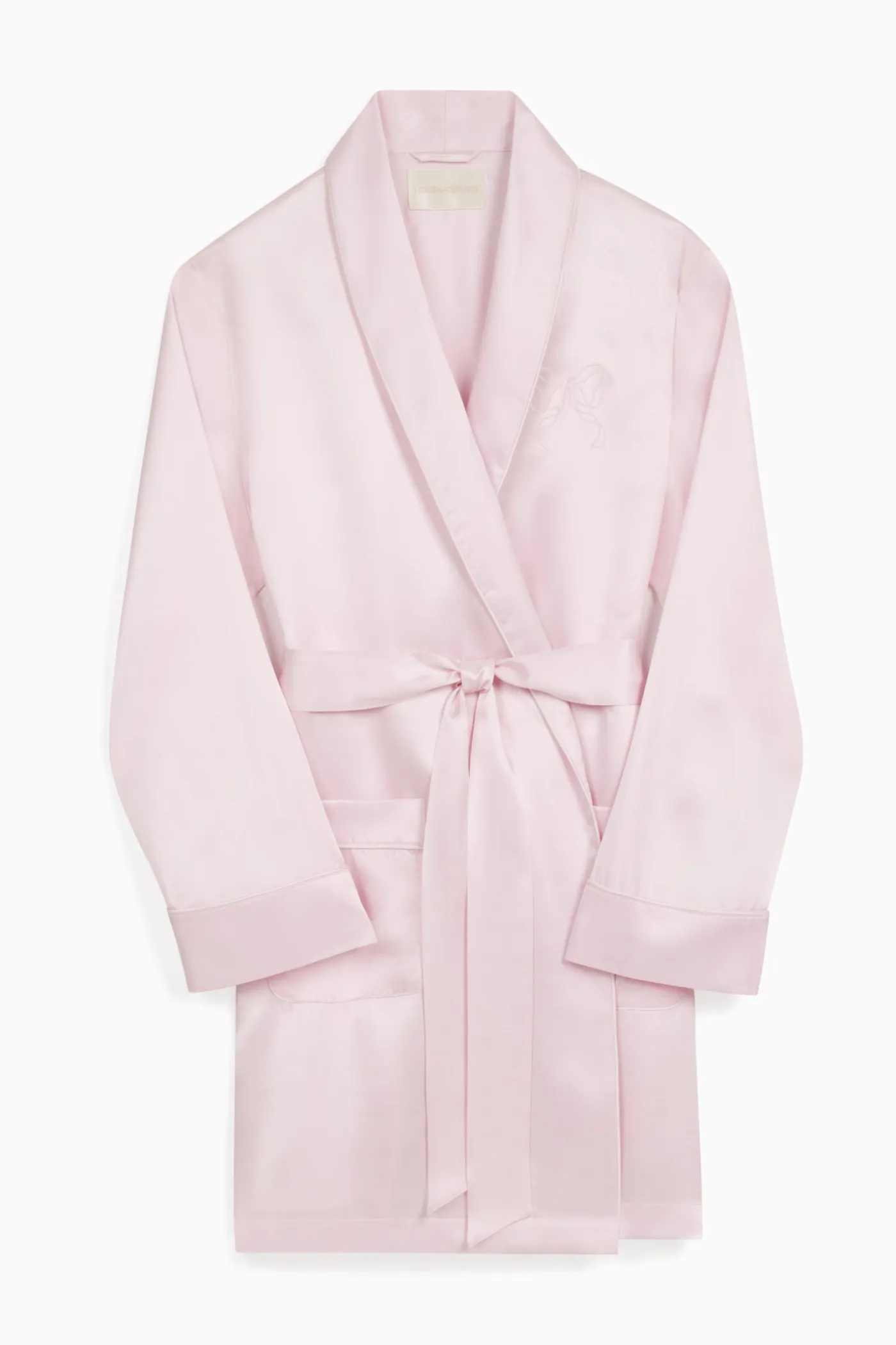 Silk-Blend Robe