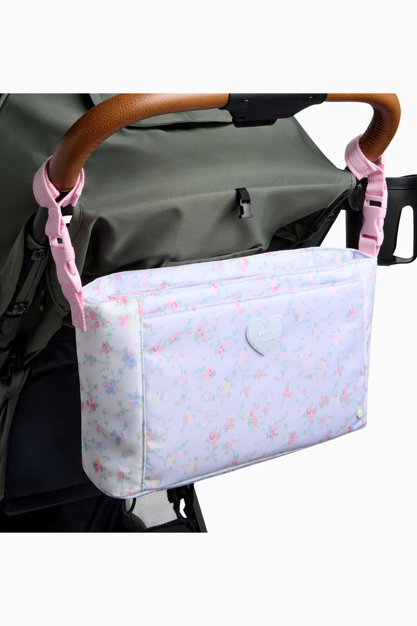 STATE x LoveShackFancy Floral Stroller Organizer