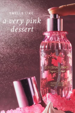 Sugar Blush Hair & Body Perfume Mist with Vanilla & Passion Fruit