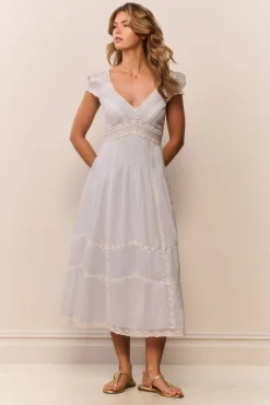 Suvi Heritage Midi Dress