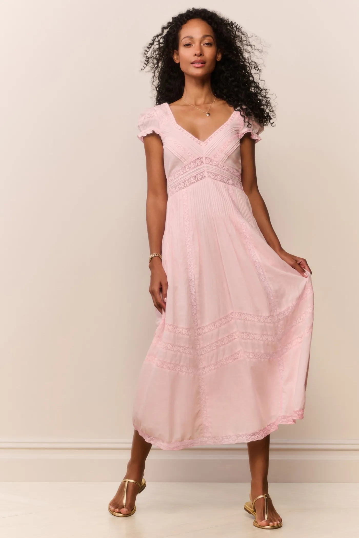 Suvi Heritage Midi Dress
