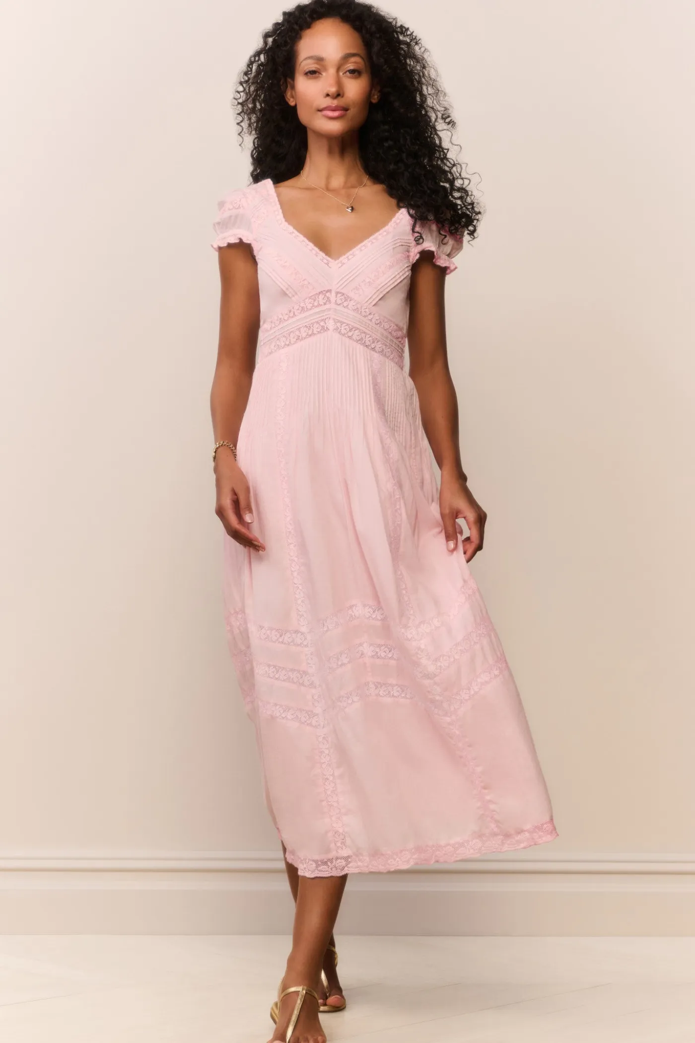 Suvi Heritage Midi Dress