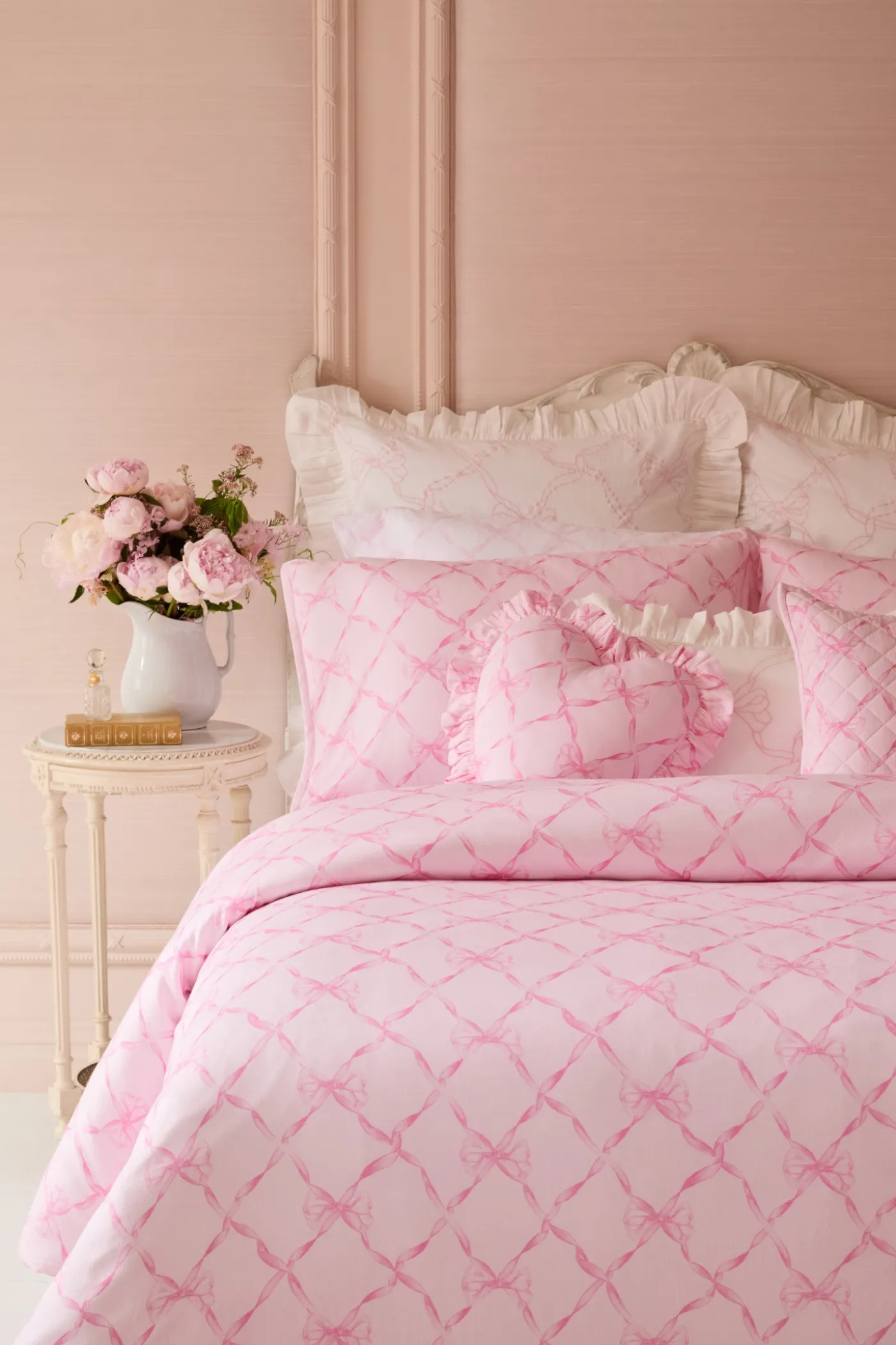 Sweetheart Printed Duvet Cover + Sham Set