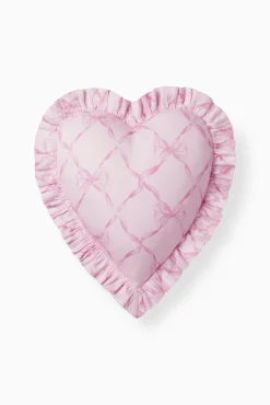 Sweetheart Ruffle Heart Pillow