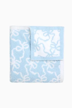 Teddy Bow Blanket