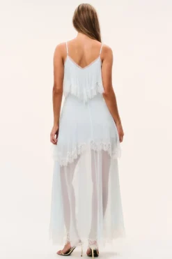 Toby Silk Chiffon Maxi Dress
