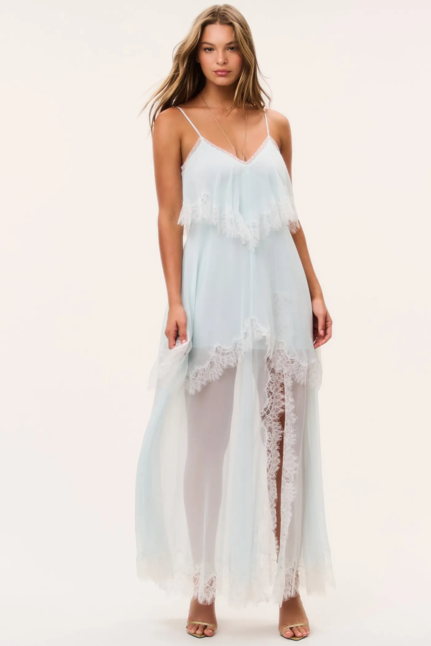 Toby Silk Chiffon Maxi Dress