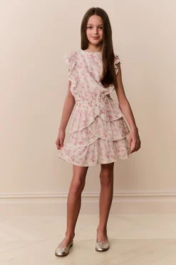 Tween Blooming Floral Decker Dress