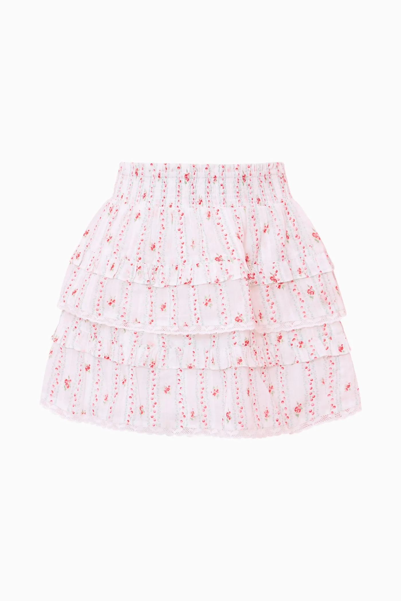Tween Cherry Stripe Billie Skirt