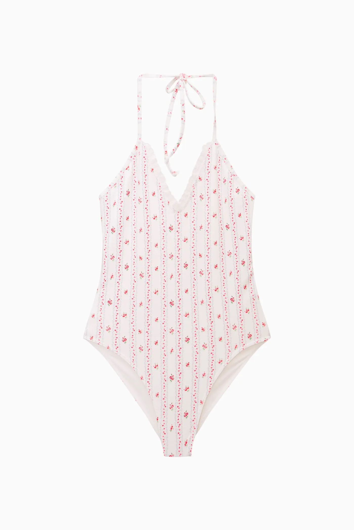 Tween Cherry Stripe Liorra Swimsuit