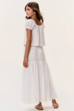 Tween Cotton Lace Norael Skirt