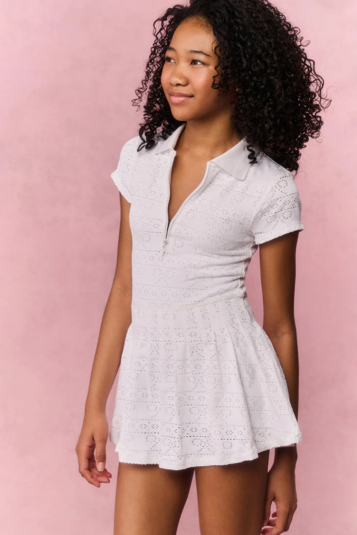 Tween Courtley Eyelet Active Dress
