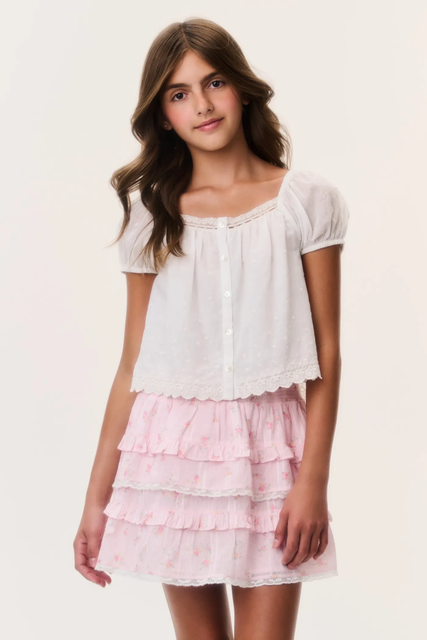 Tween Ditsy Floral Billie Skirt