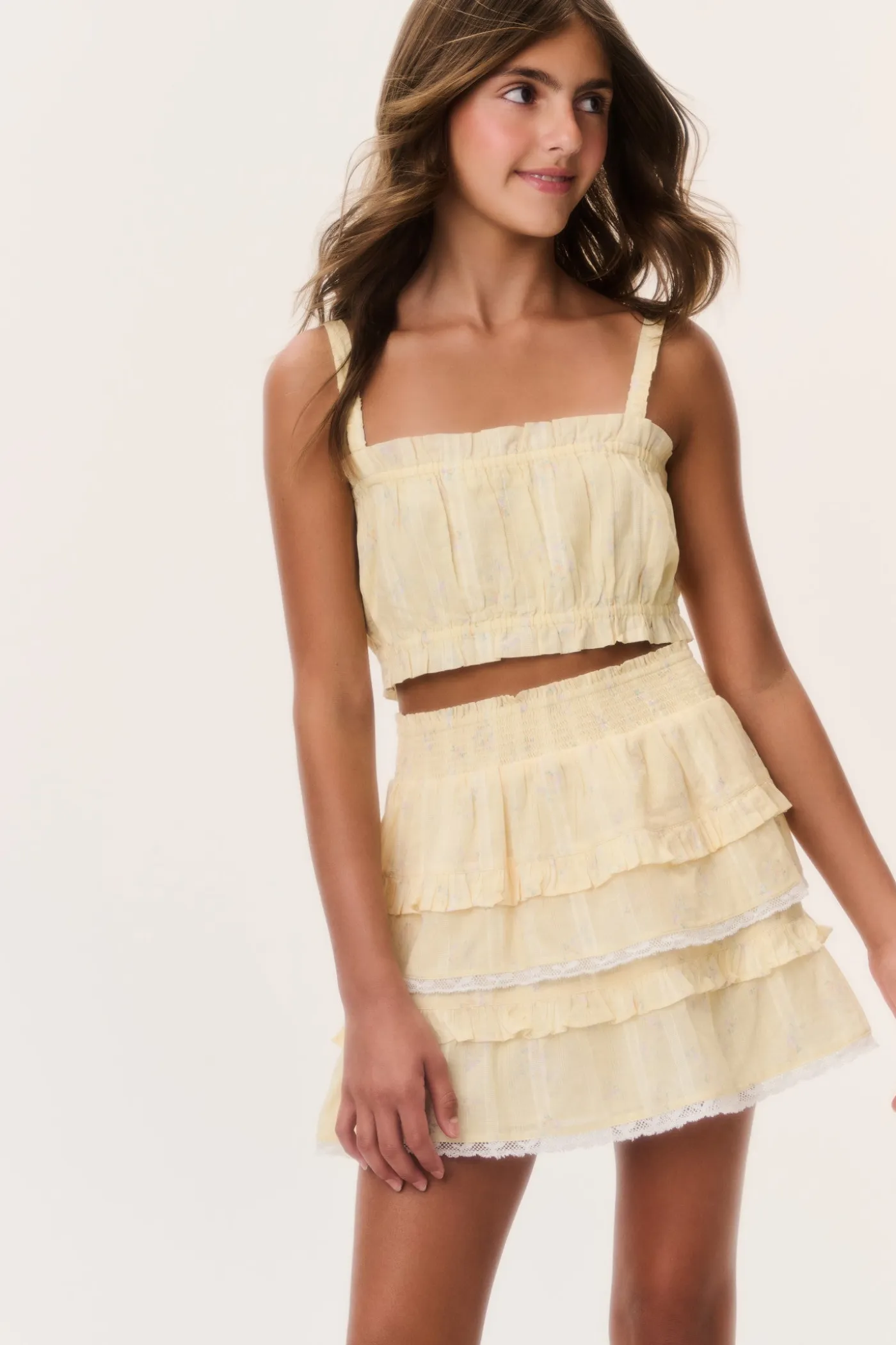 Tween Ditsy Floral Billie Skirt