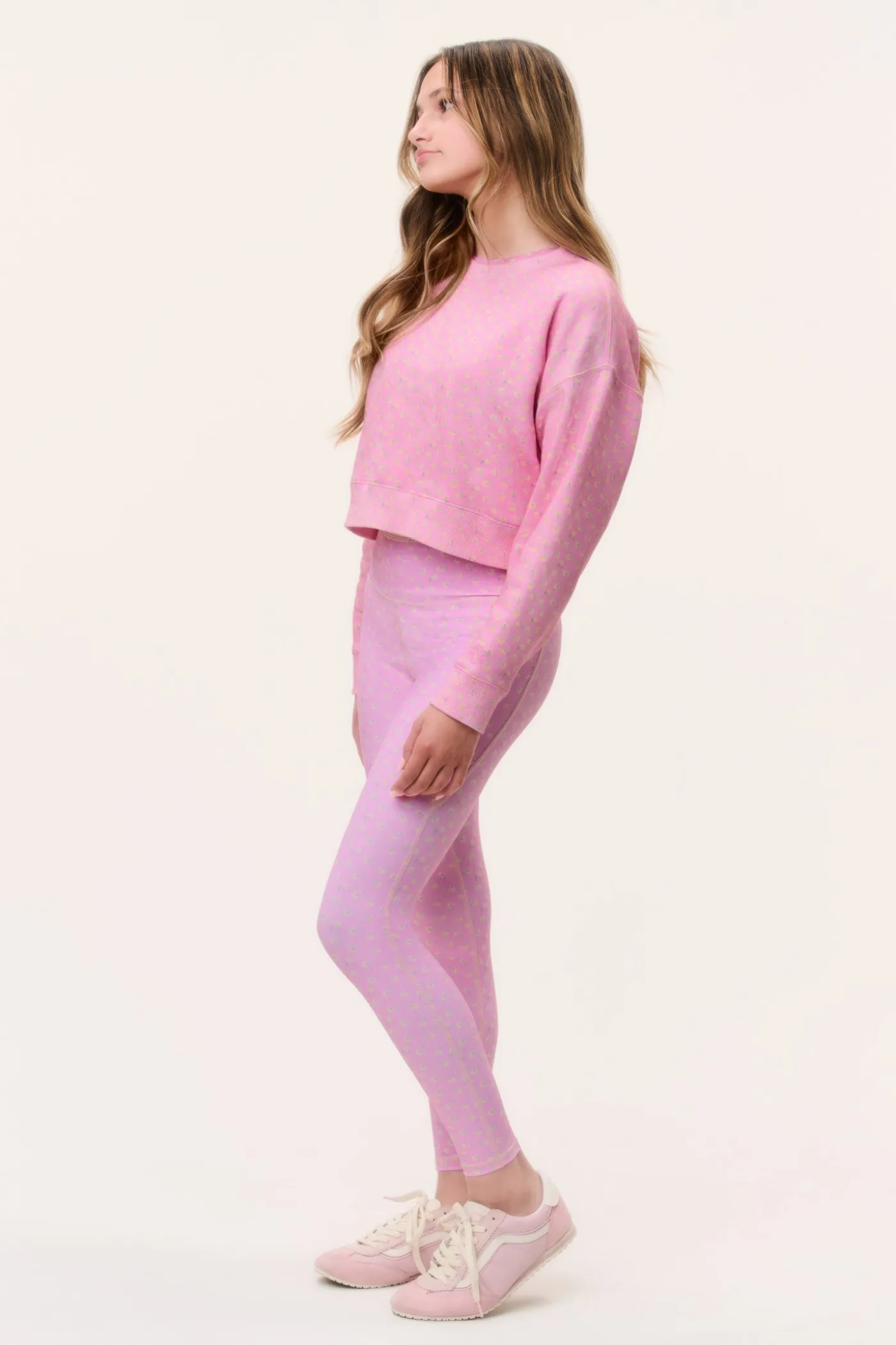 Tween Ditsy Floral Emparo Pullover