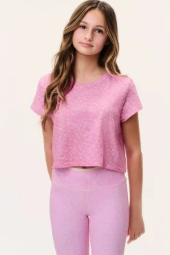 Tween Ditsy Floral Rubin Tee