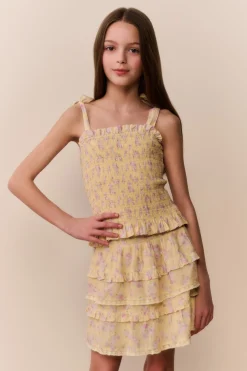 Tween Floral Blooms Billie Skirt