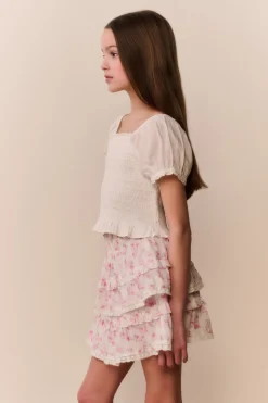 Tween Floral Blooms Billie Skirt