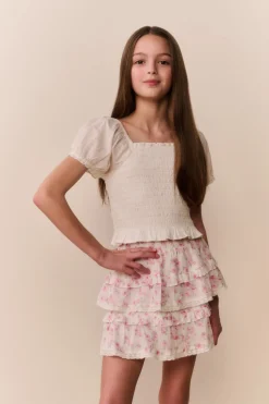 Tween Floral Blooms Billie Skirt