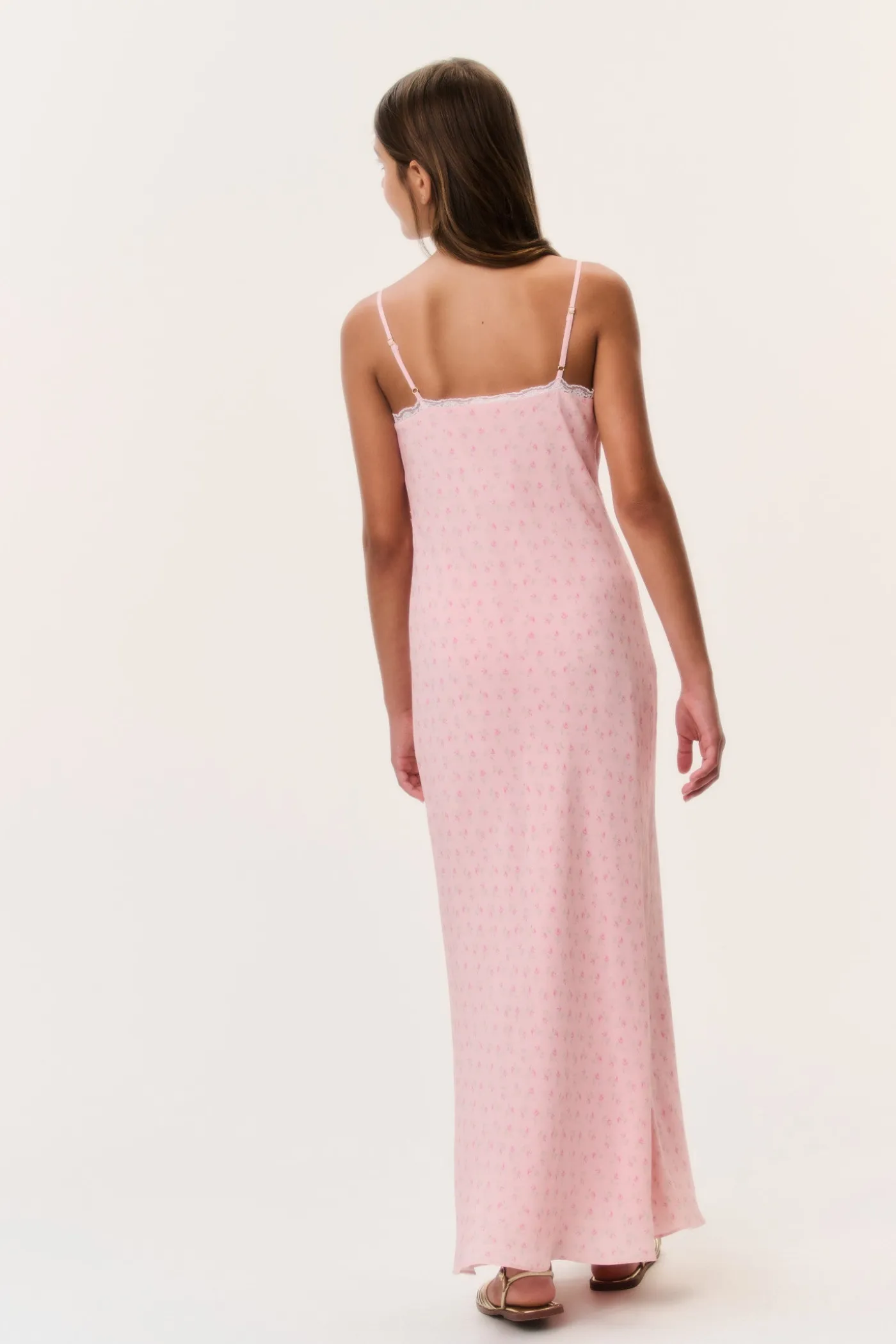 Tween Floral Crepe Esmaril Dress