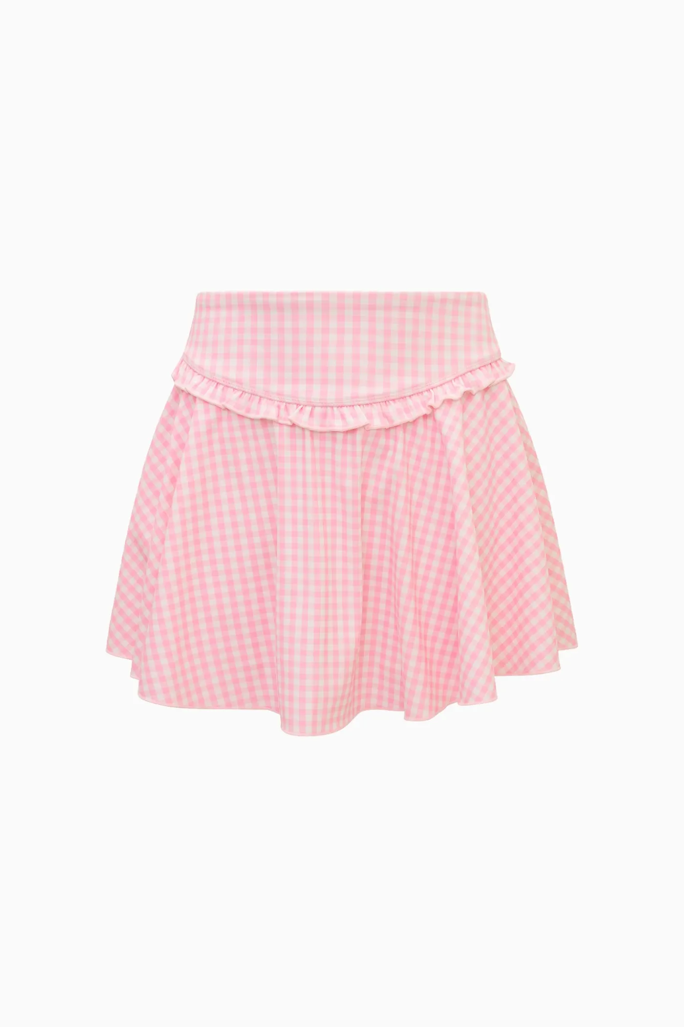 Tween Gingham Shanonly Active Skort