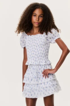 Tween Indigo Cloud Billie Skirt