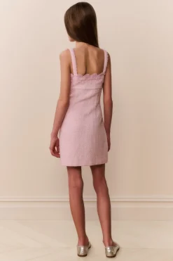 Tween Lace Tweed Willamina Dress