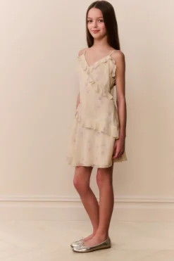 Tween Lomina Floral Chiffon Dress