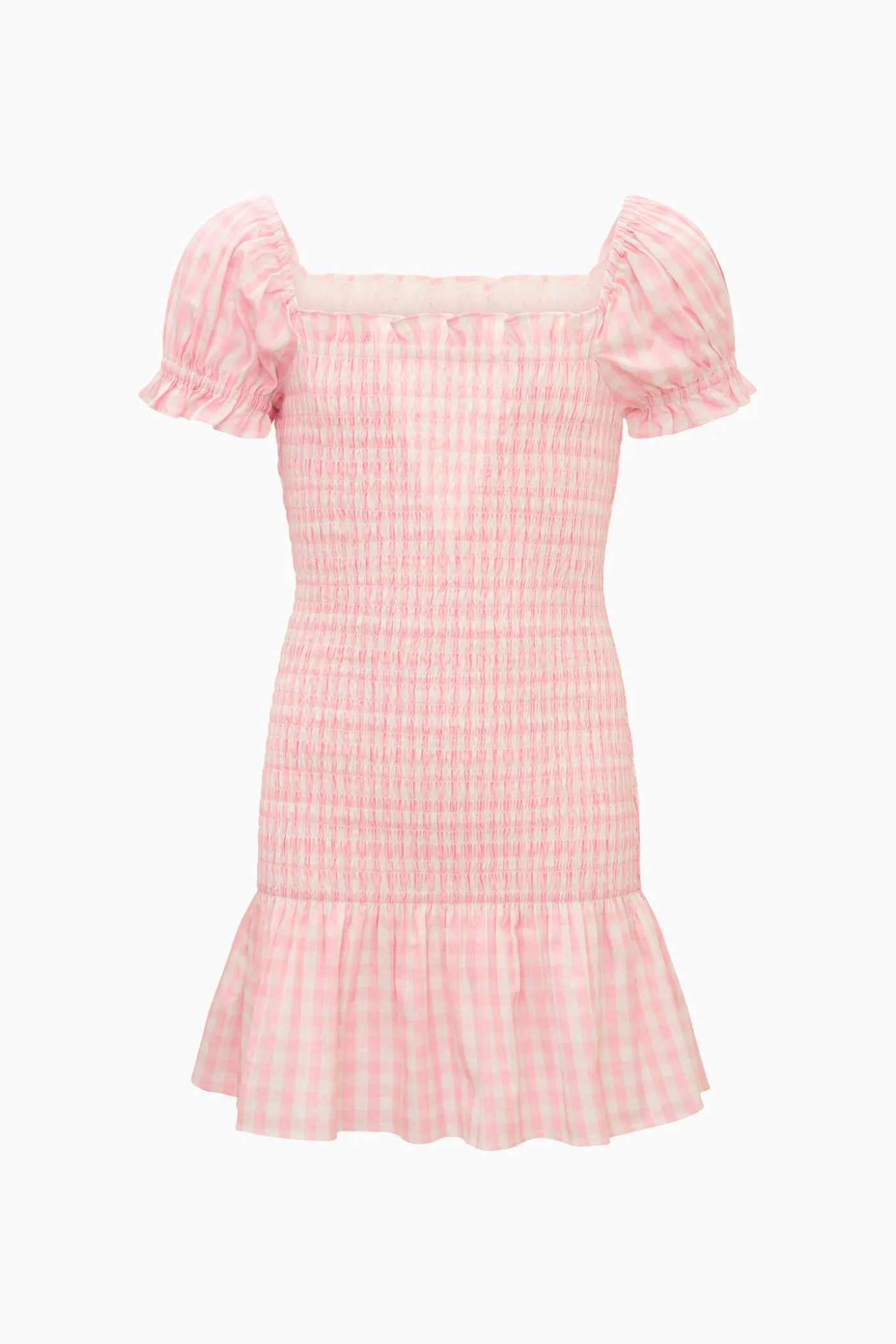 Tween Mosa Cotton Gingham Dress