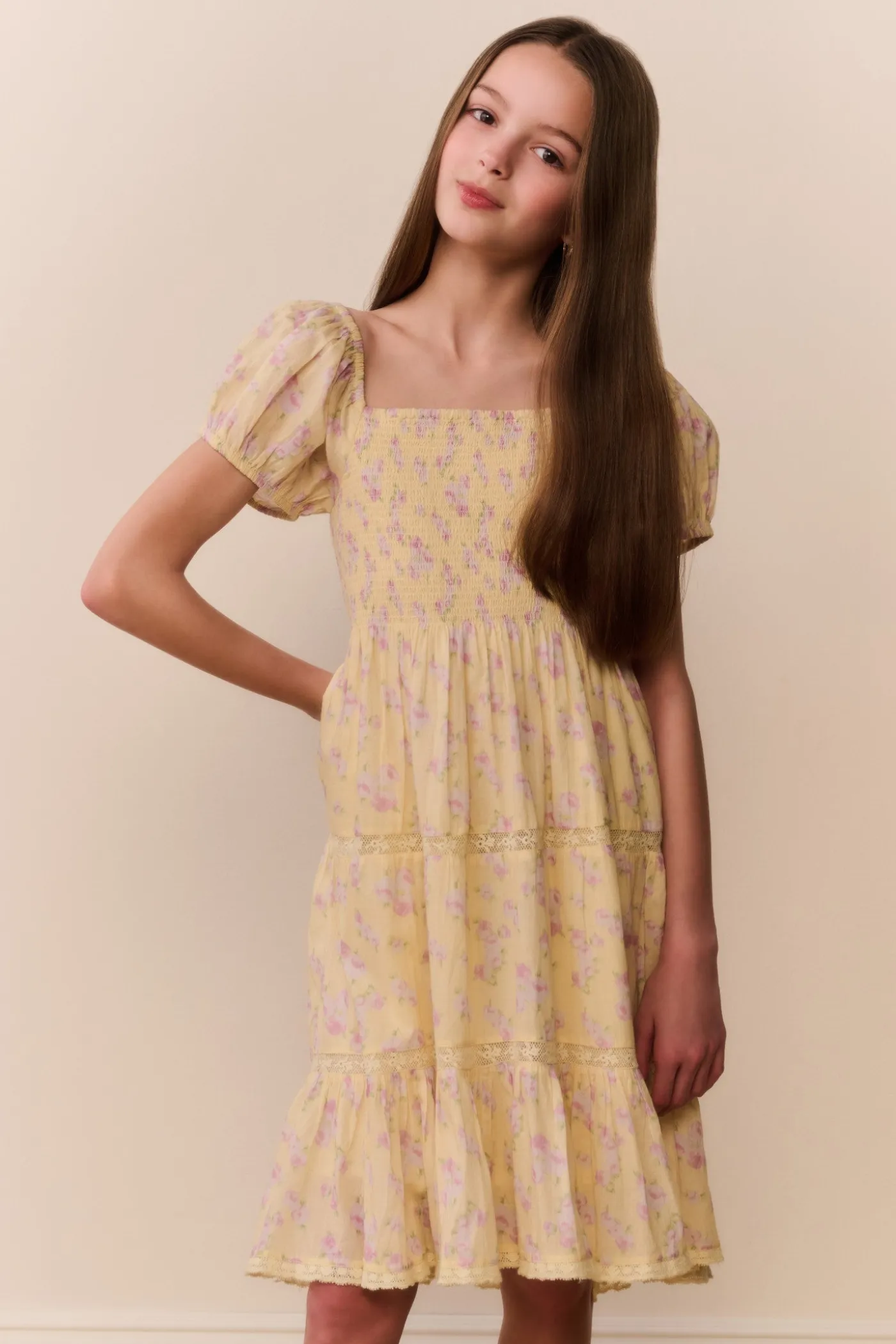 Tween Muriella Blooming Floral Dress