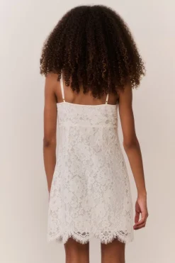 Tween Petaline Lace Mini Dress