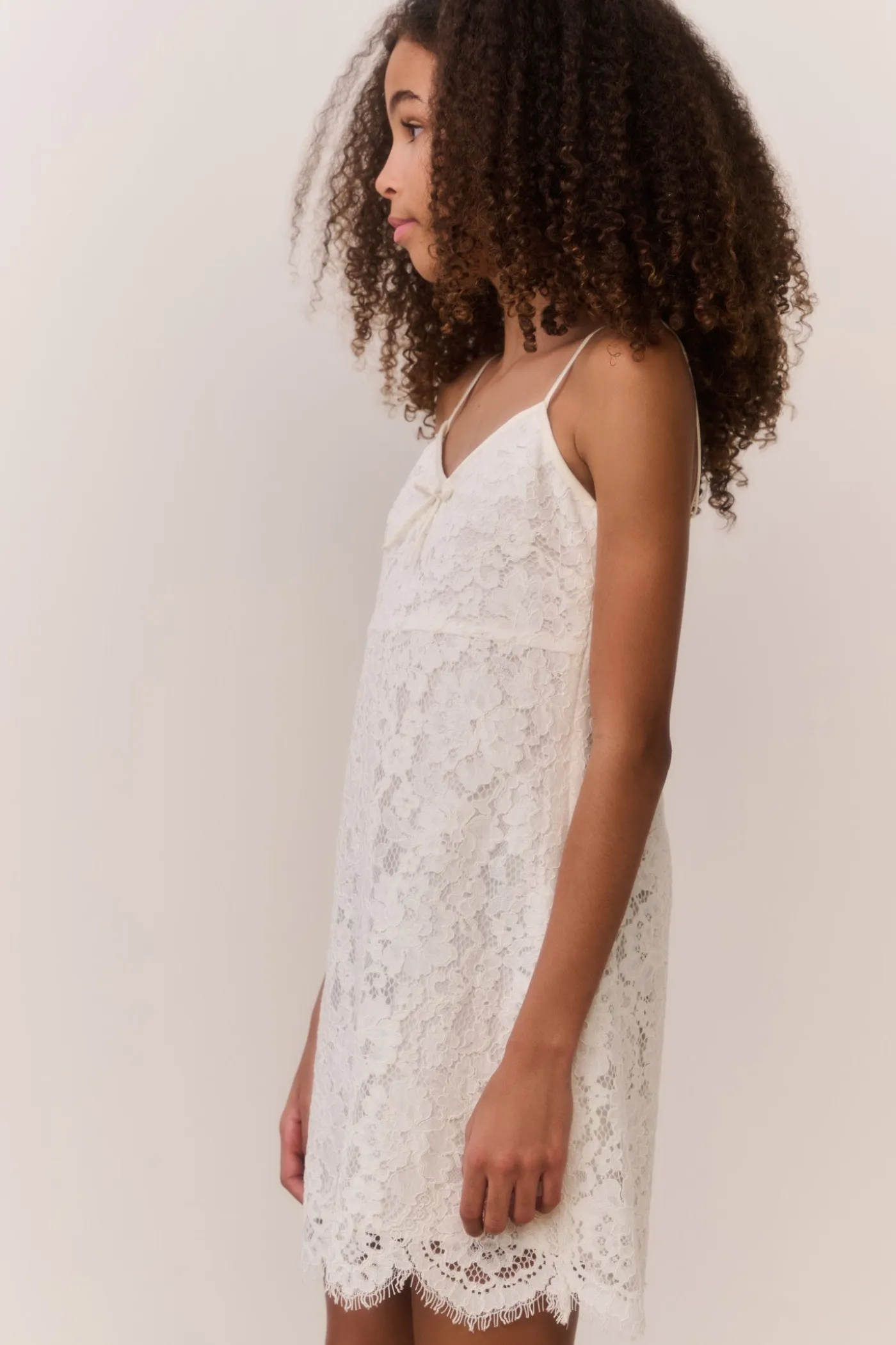 Tween Petaline Lace Mini Dress