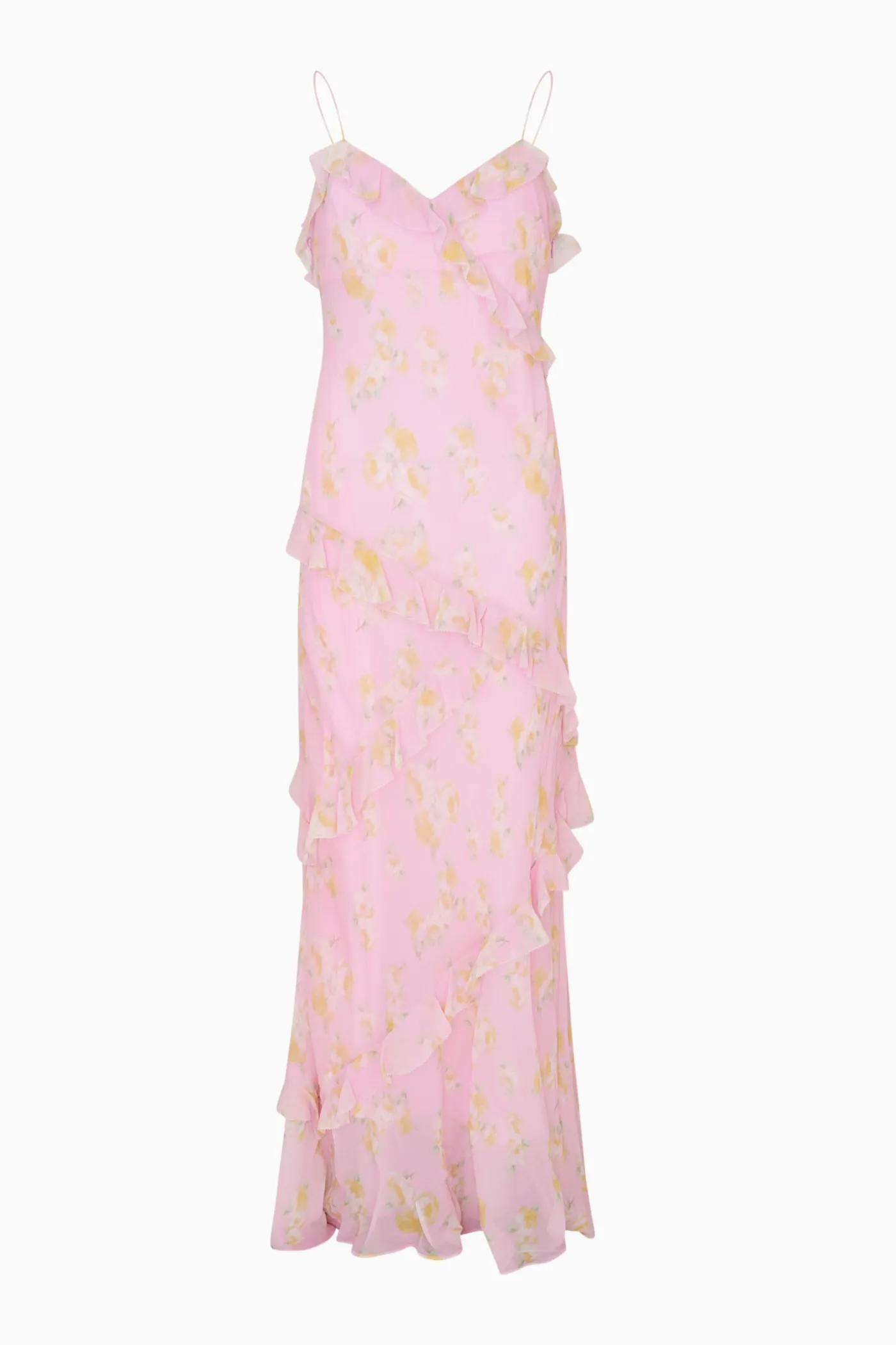 Tween Rialto Floral Chiffon Dress