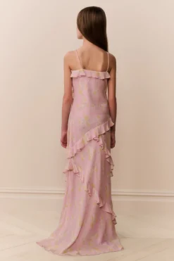 Tween Rialto Floral Chiffon Dress