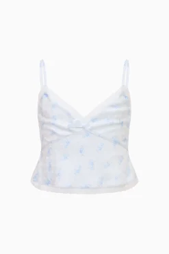 Tween Silk-Blend Brett Top