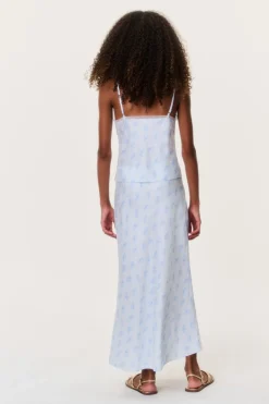 Tween Silk-Blend Kalo Skirt