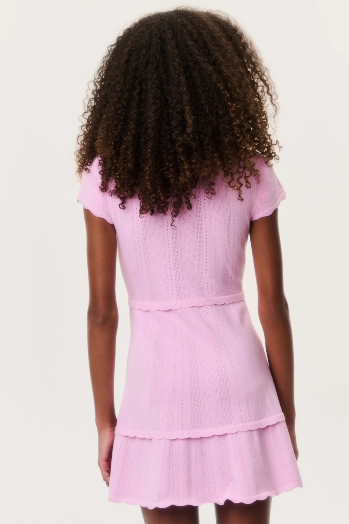Tween Stretch Pointelle Jovie Dress