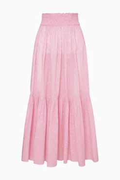 Umber Cotton Cover-Up Skirt