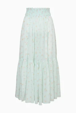 Umber Cotton Cover-Up Skirt